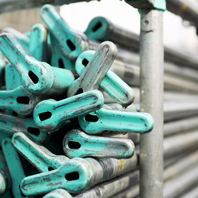 足場解体・撤去作業