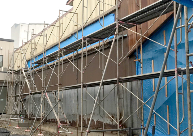 枠組み足場