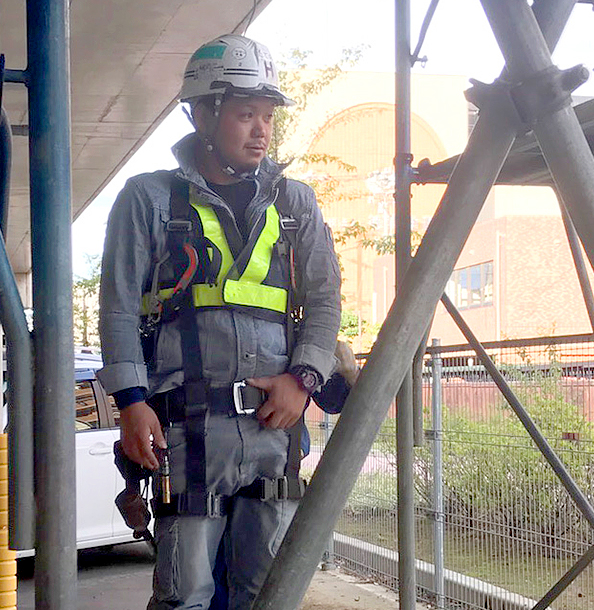 仮設足場工事の専門会社　星野工業株式会社　富山県南砺市