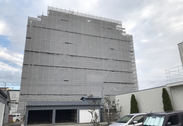 仮設足場工事の専門会社　星野工業株式会社　富山県南砺市